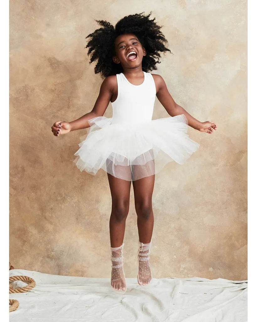 iloveplum B.A.E. Tutu Dress - Girls - Pearl Ivory