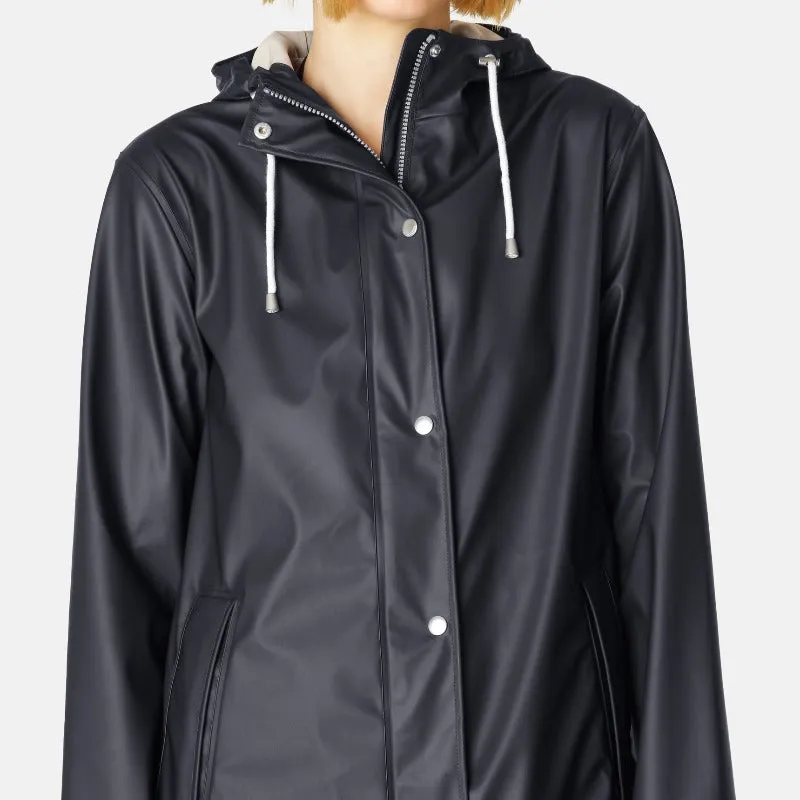 Ilse Jacobsen Rain Jacket - Dark Indigo