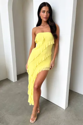 Jadore Dress - Yellow