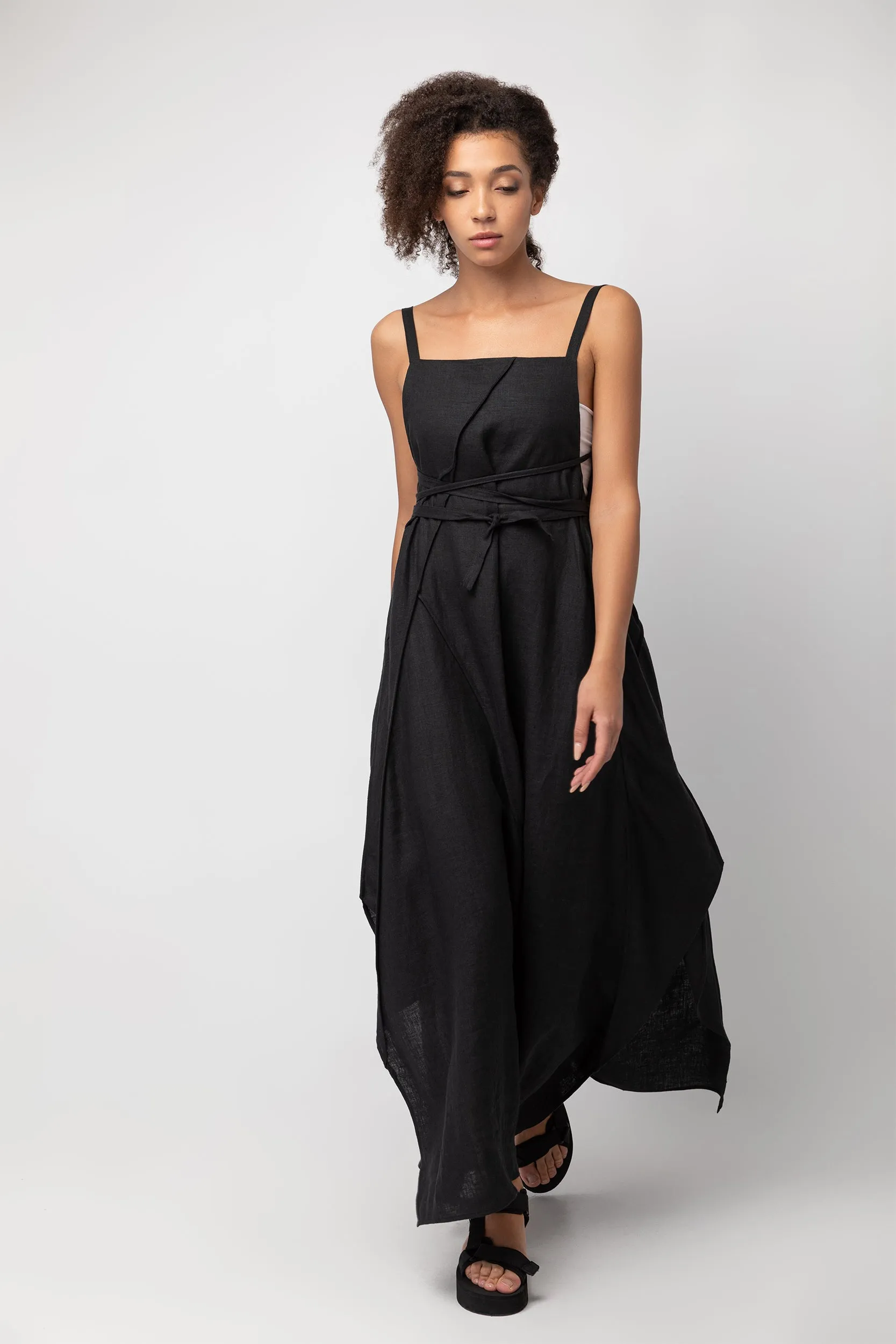 Kaze Dress Black