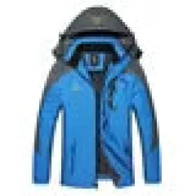 Keevoom - Men's Waterproof Ski Jacket - Winter Snow Coat w/ Hood