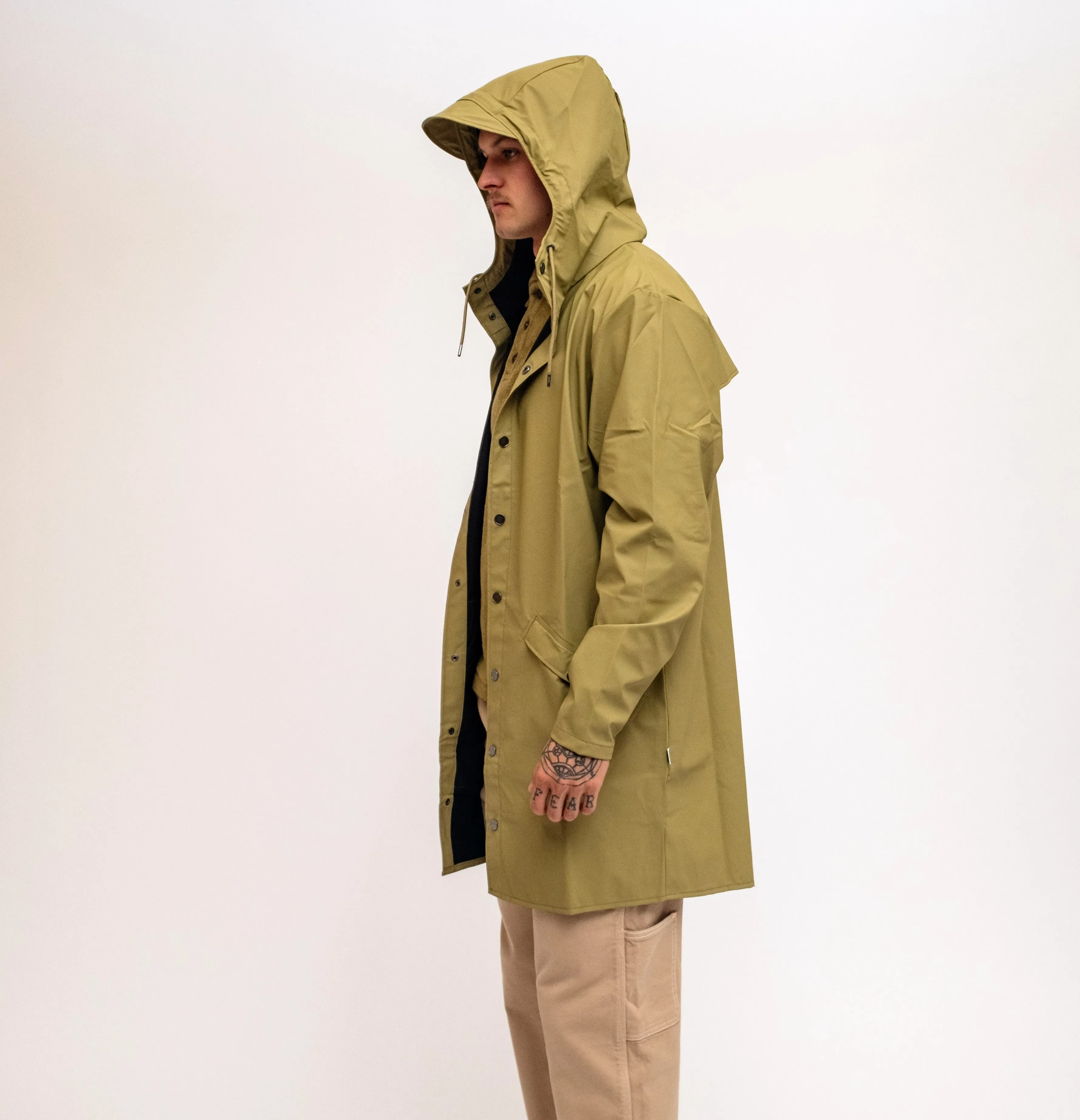 Khaki Long Jacket