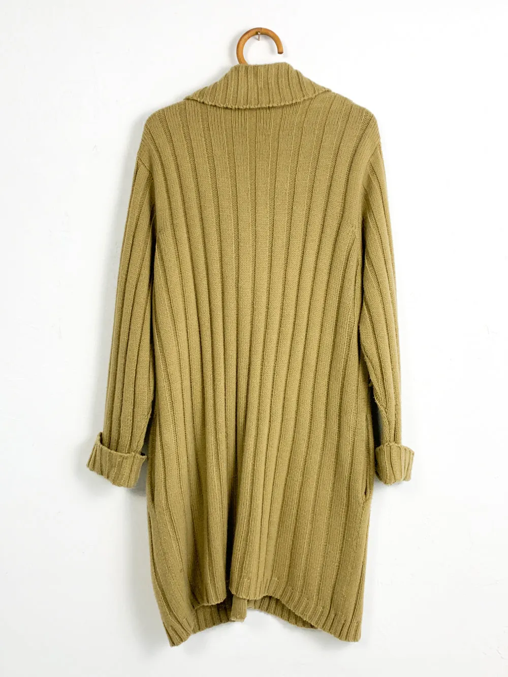 Kikit Khaki Knit Cardigan