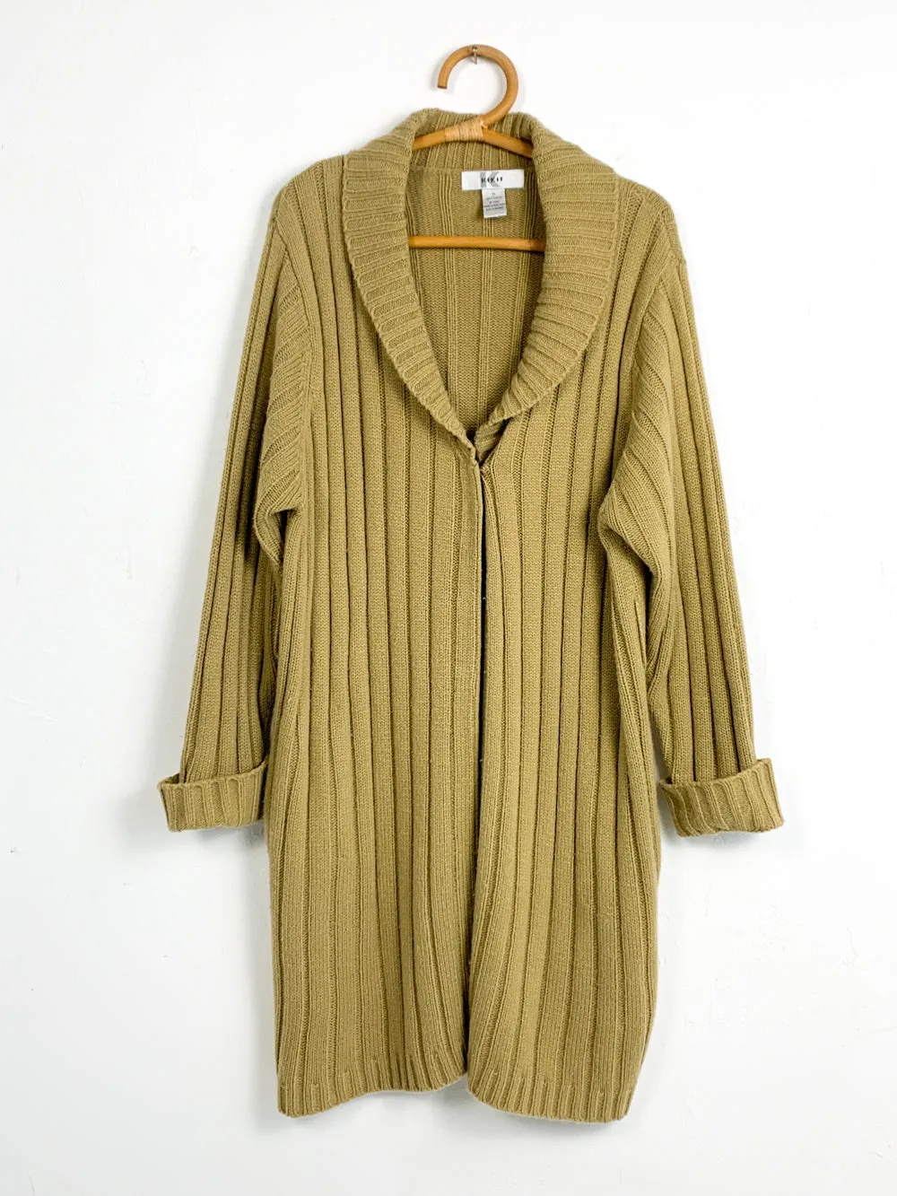 Kikit Khaki Knit Cardigan