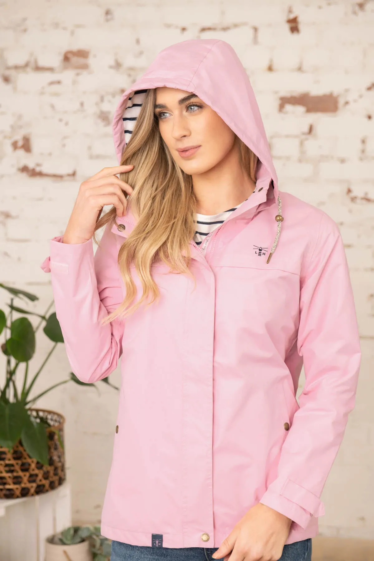 Lighthouse Waterproof Beachcomber Jacket Pink Lady