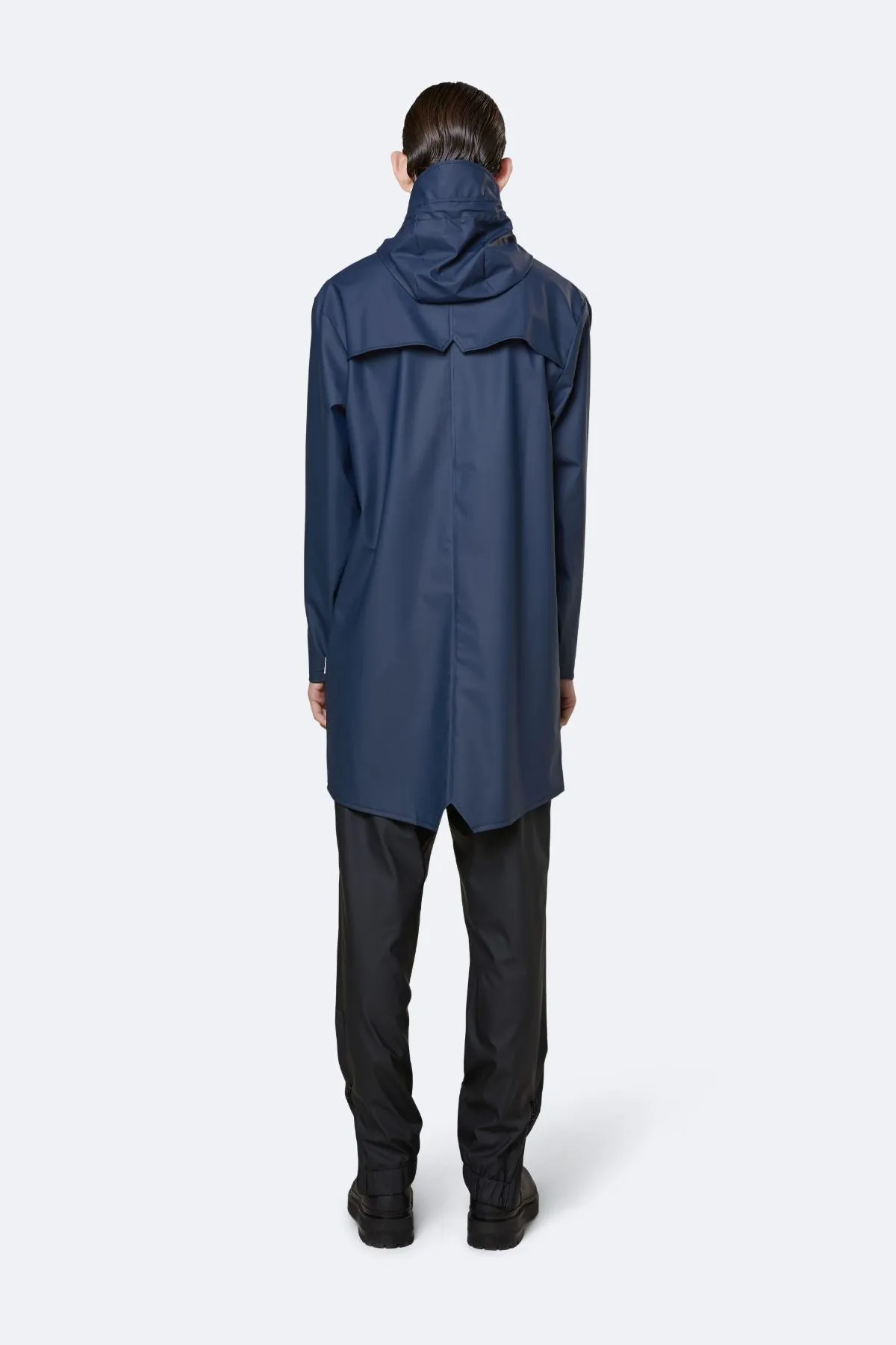 Long Jacket Navy Rains