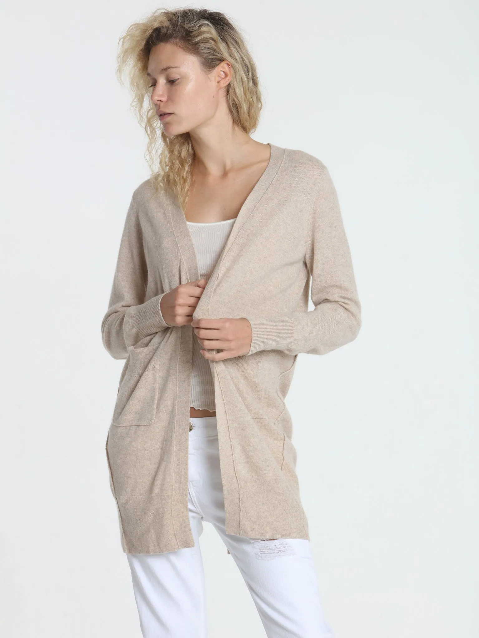 Luxe Light Duster - Oatmeal