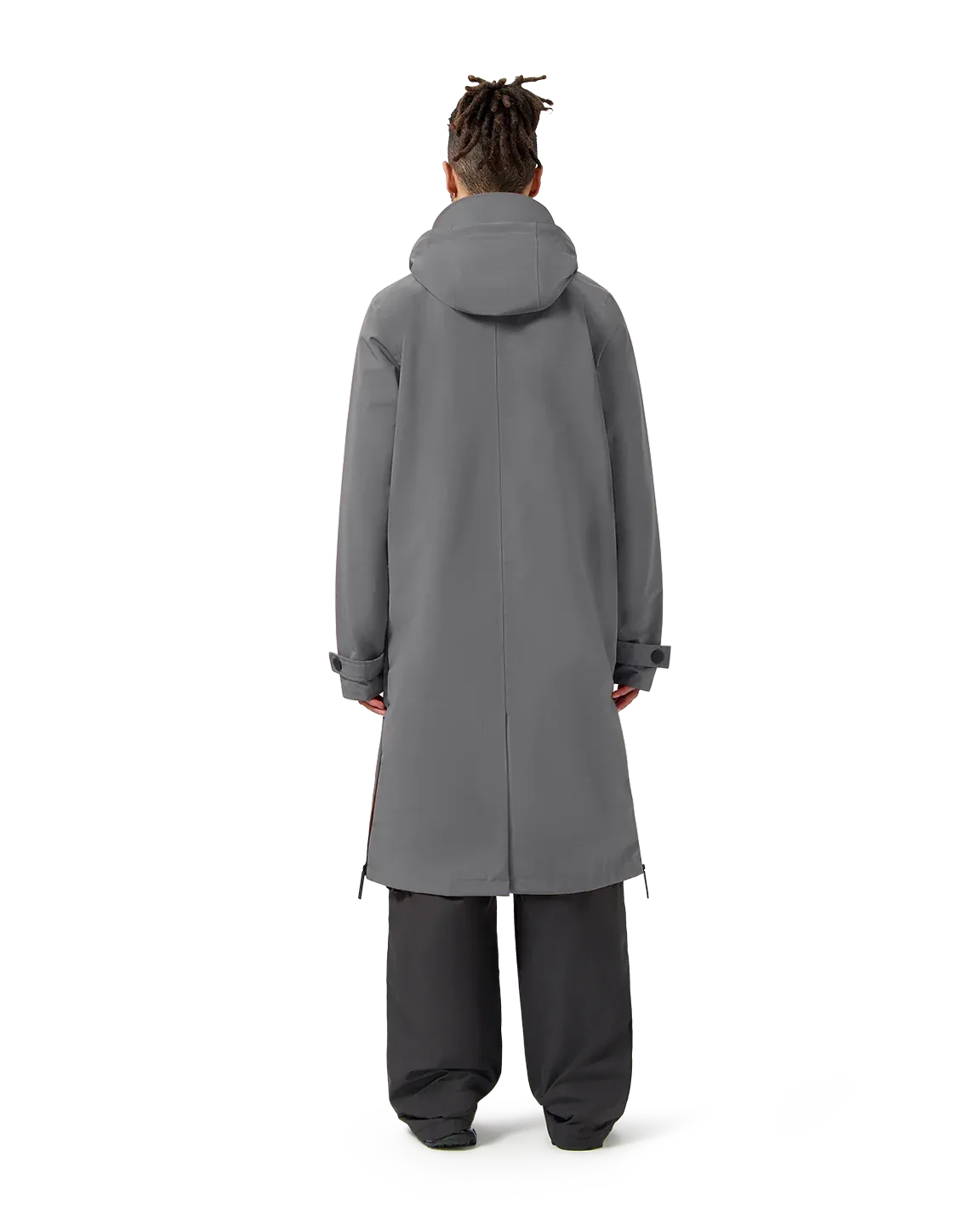 MAIUM Mac raincoat rock grey unisex