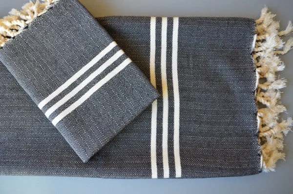 Matta Herringbone Towel