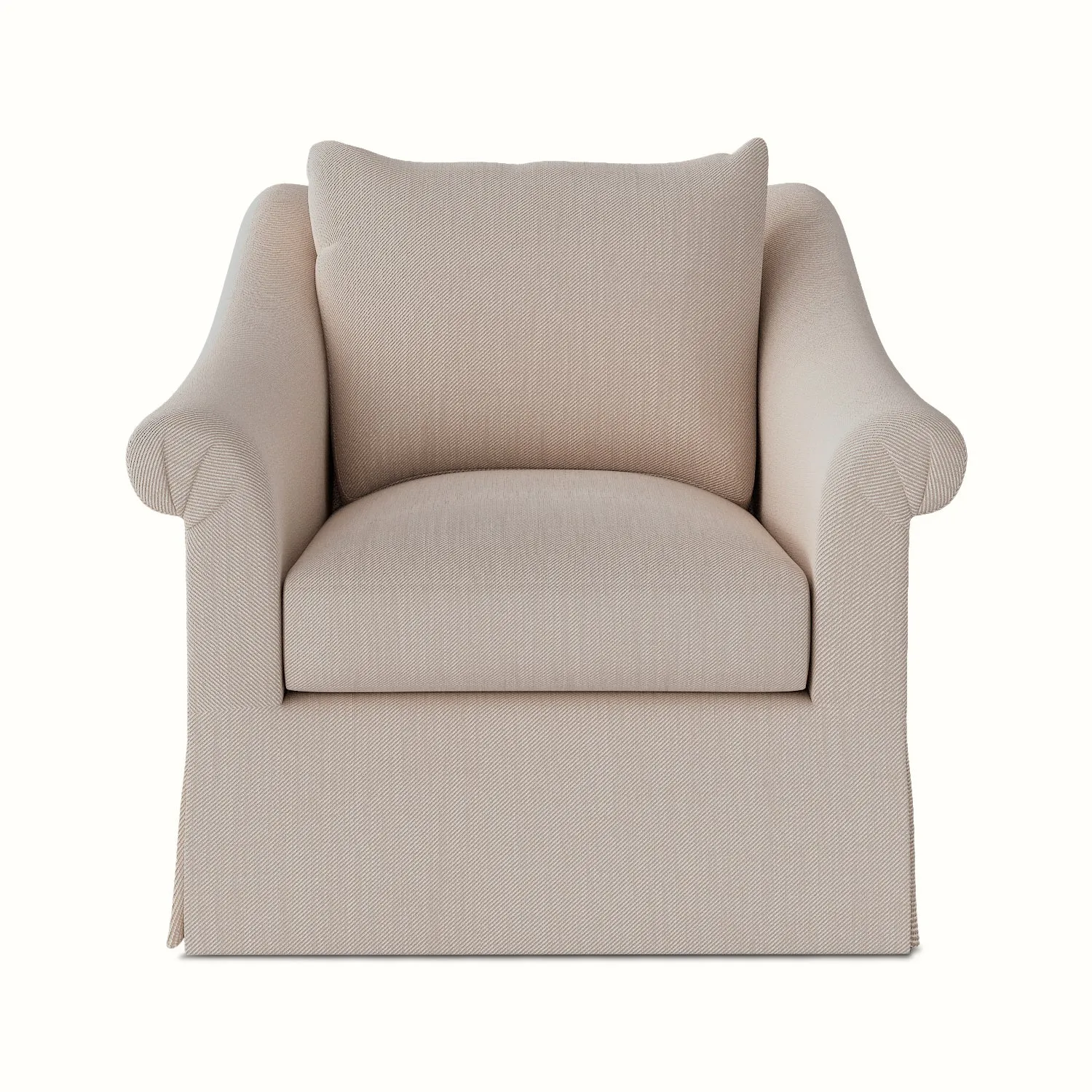 Melrose Skirted Armchair