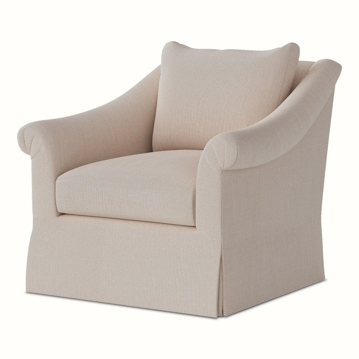 Melrose Skirted Armchair