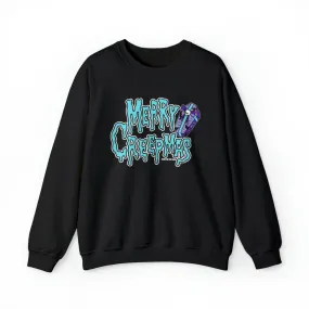 Merry Creepmas Christmas Crewneck Sweatshirt