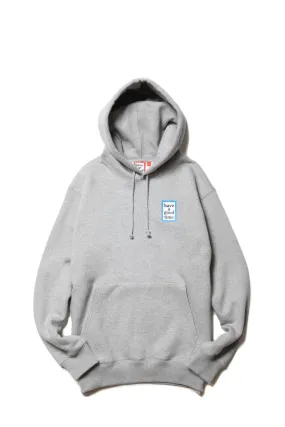 MINI BLUE FRAME PULLOVER HOODIE FL HEATHER GRAY