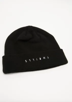 Minimal Beanie Heritage Black