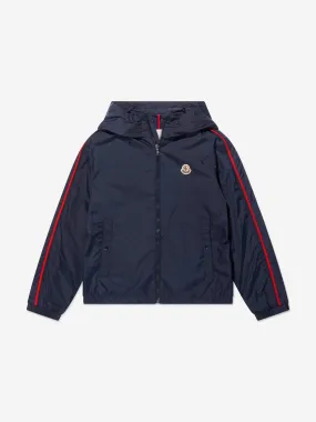 Moncler Enfant Boys Branded Hattab Rain Jacket