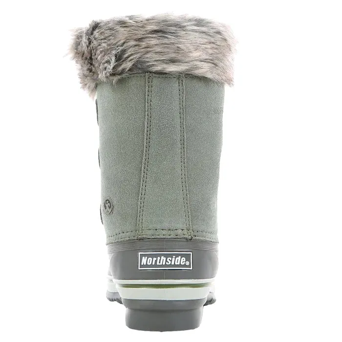 Northside - Womens Katie Sage Green Snow Boot Waterproof Insulated