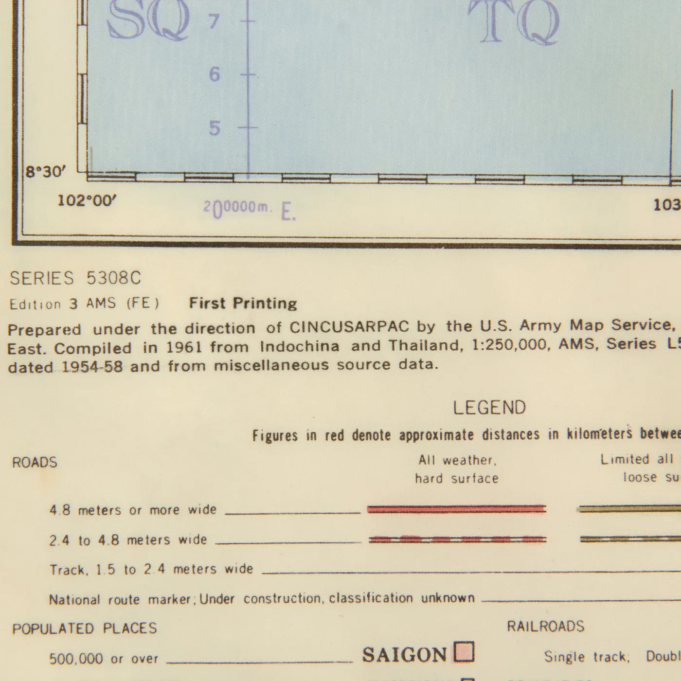 Original U.S. Vietnam War Named 1st Special Forces Group (Airborne) Uniform Grouping With Green Beret and Cambodia Escape and Evasion Map