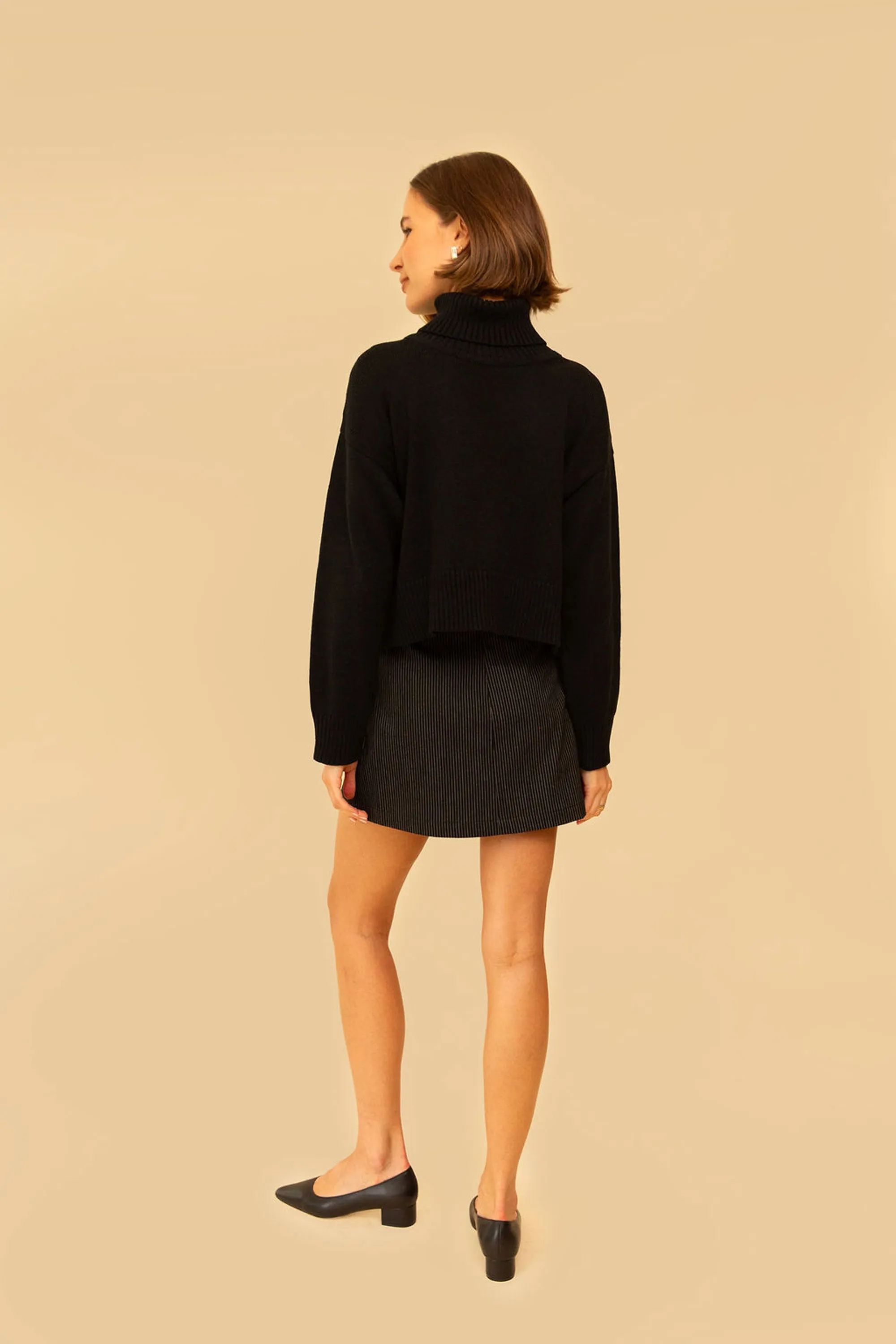 Penelope Pullover in Black