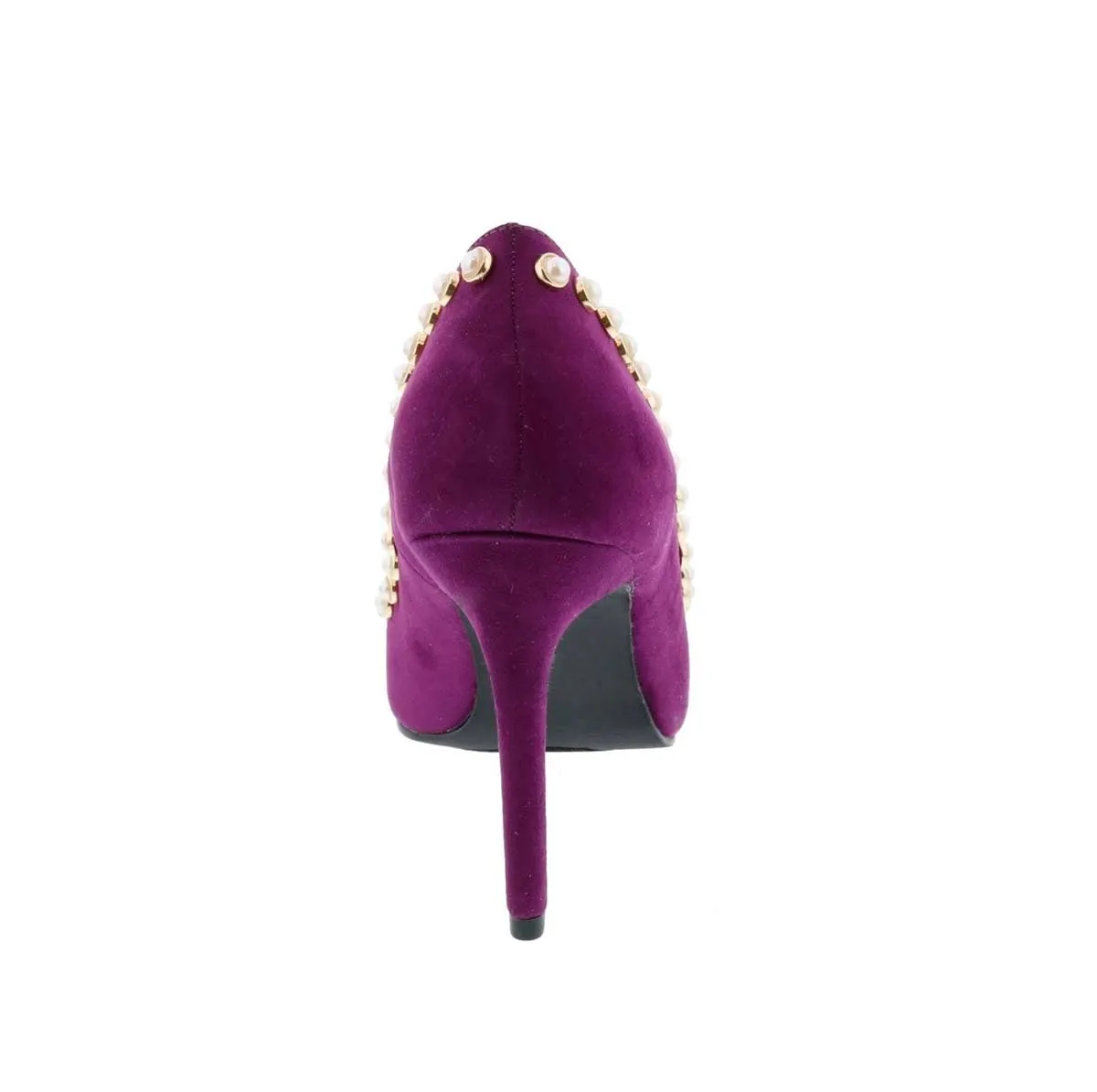 Penny Loves Kenny Ozzie Women Pump Dress In Purple Microsuede