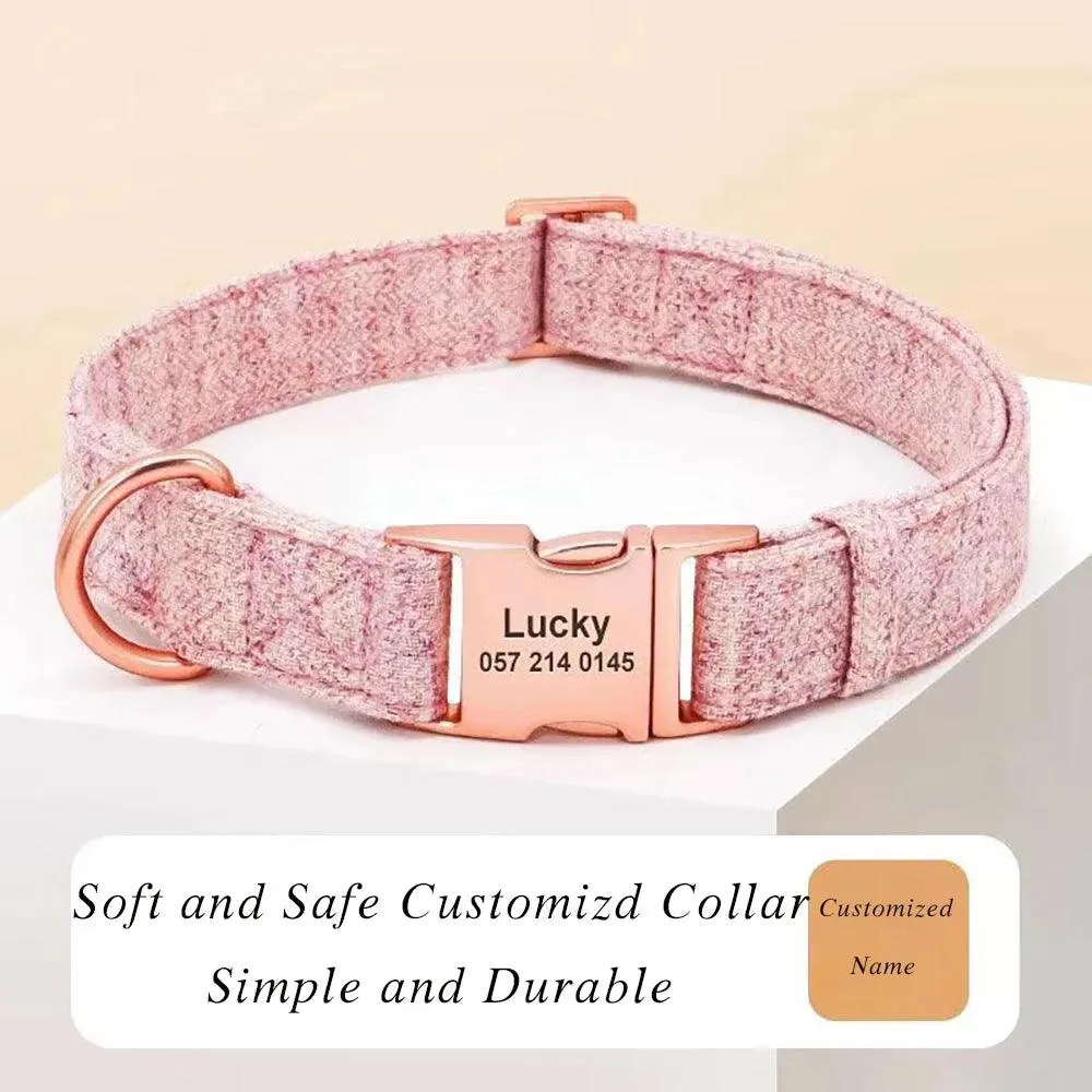 Personalized Name Adjustable Collar