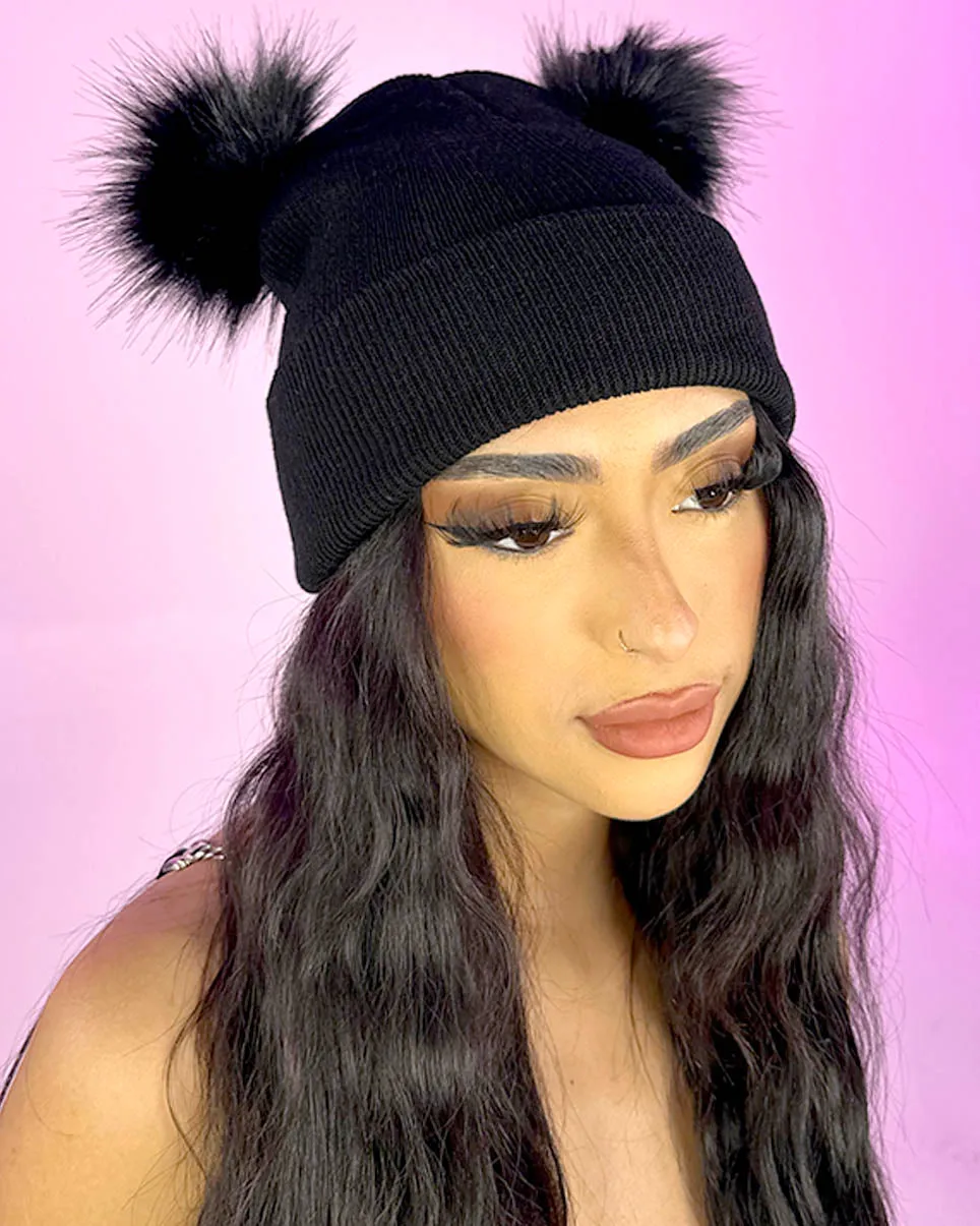 Pom Pom Beanie