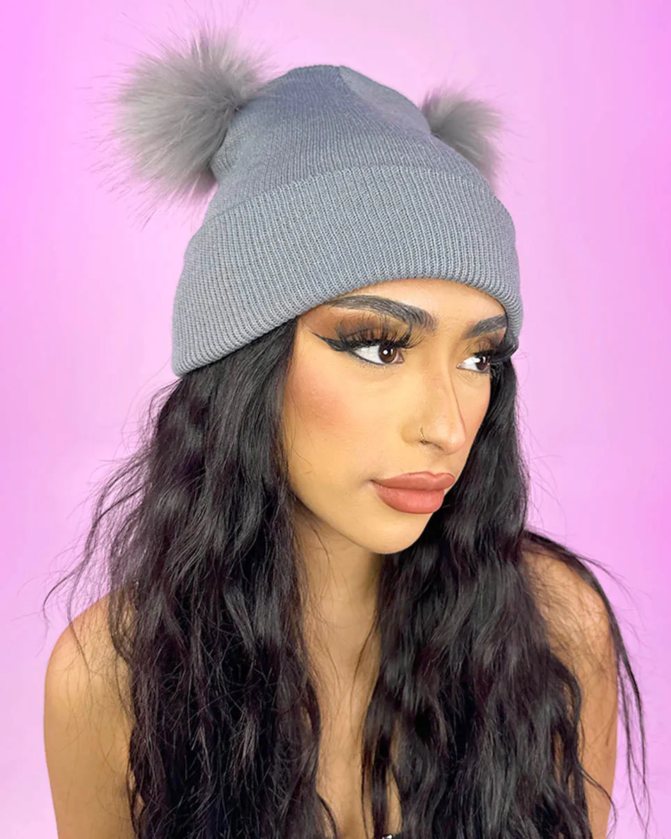 Pom Pom Beanie