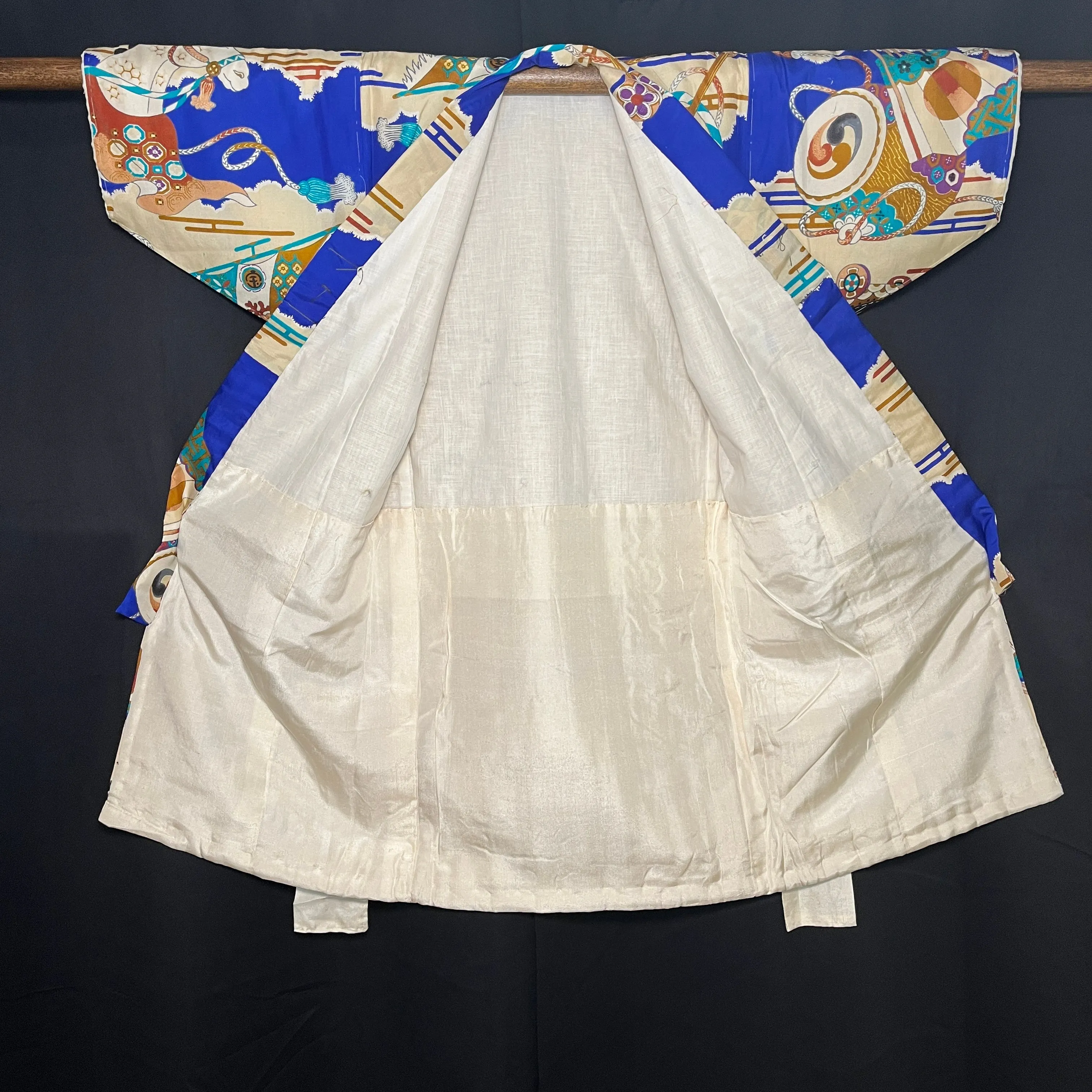 "Hobby Horse" Vintage Boy's Kimono