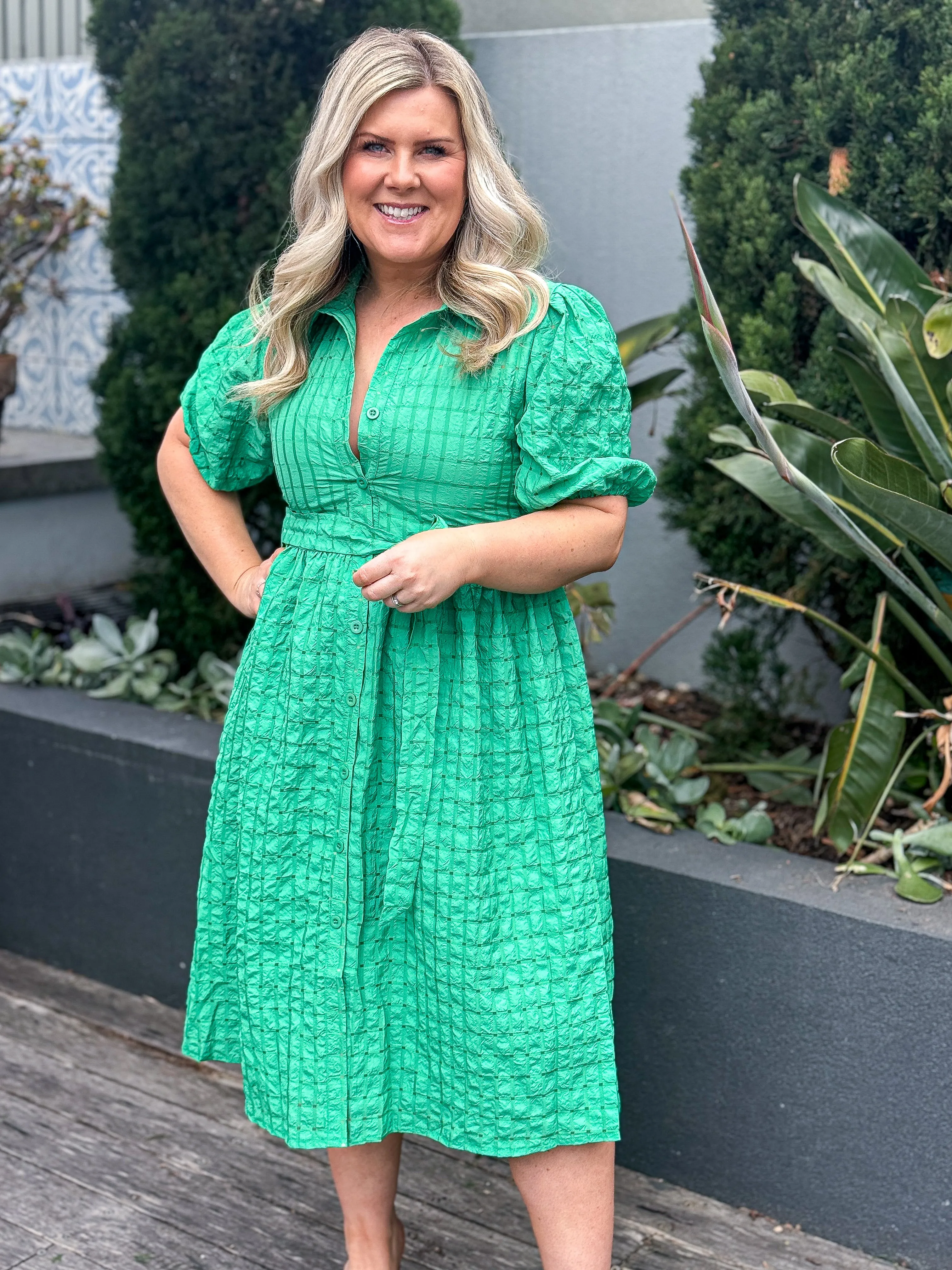 Rachel Dress - Green