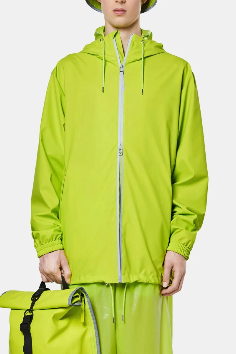 Rains Waterproof Storm Breaker Jacket (Reflective Digital Lime)