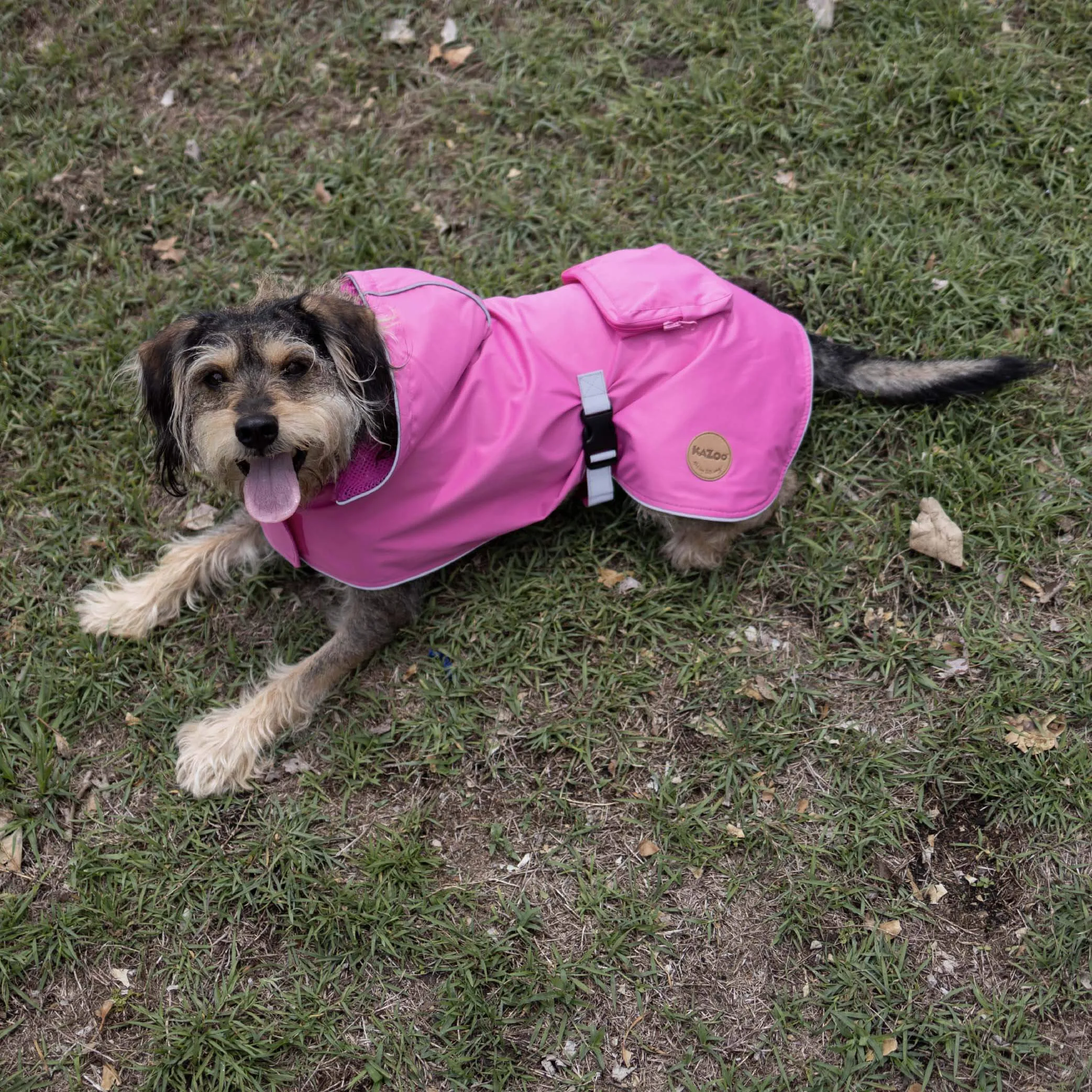 Rainy Days Dog Raincoat - Pink