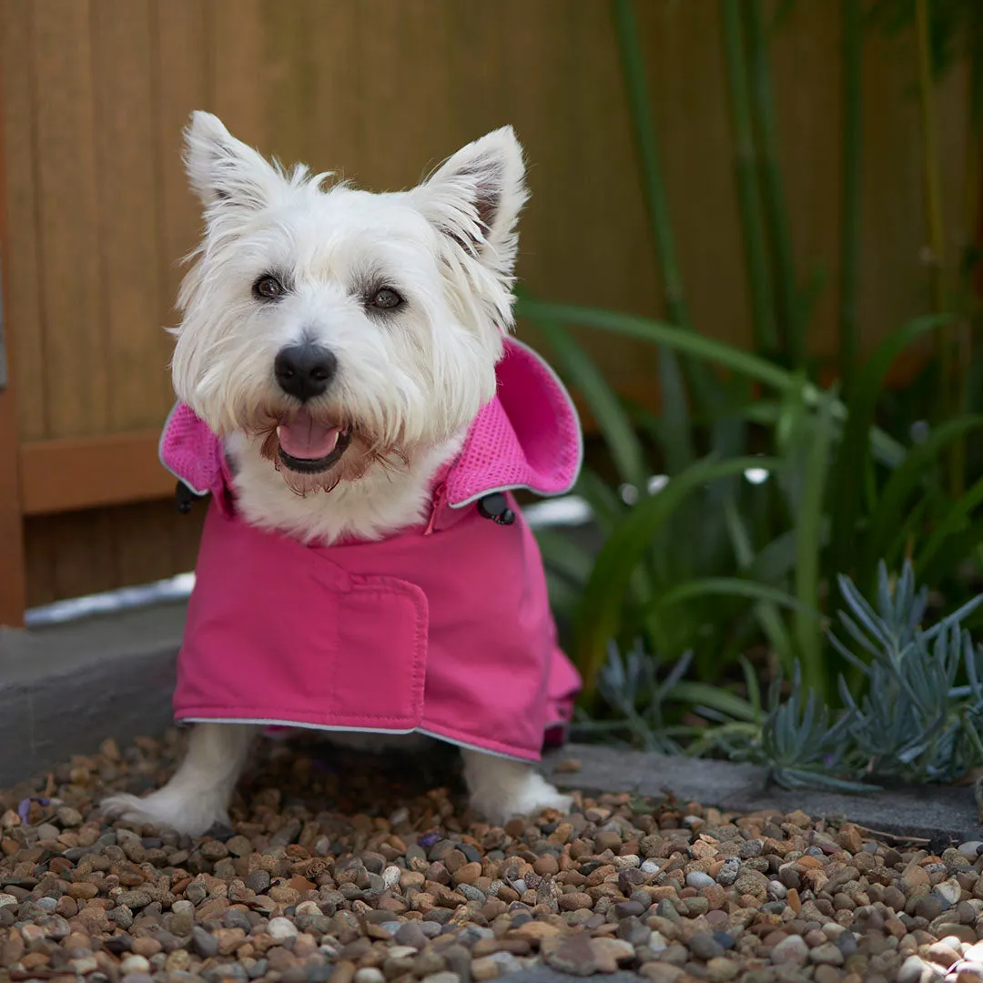 Rainy Days Dog Raincoat - Pink