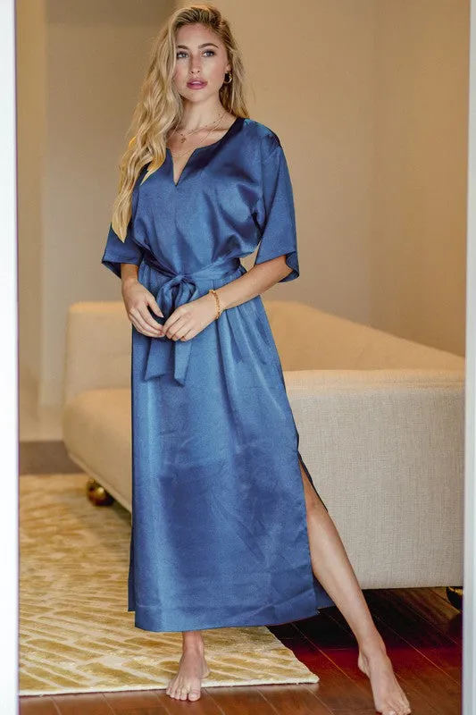 Sammantha Satin Maxi Dress