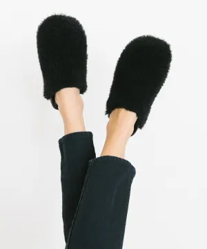 Shearling Moc Clog