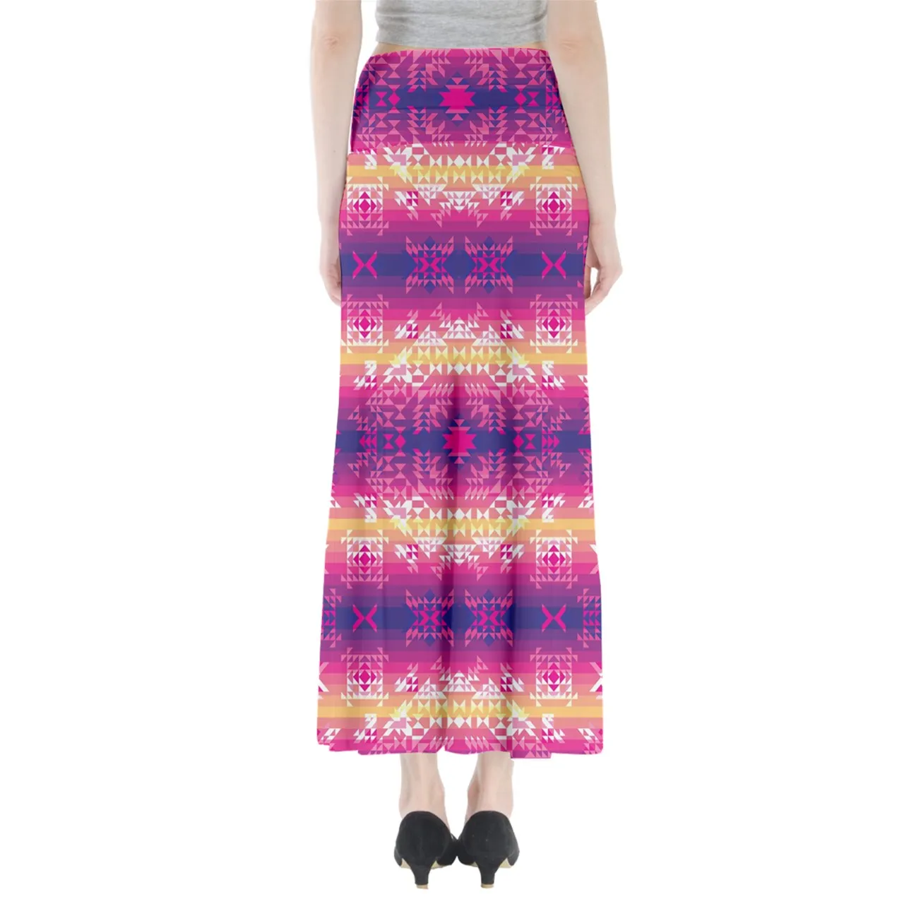 Soleil Overlay Full Length Maxi Skirt