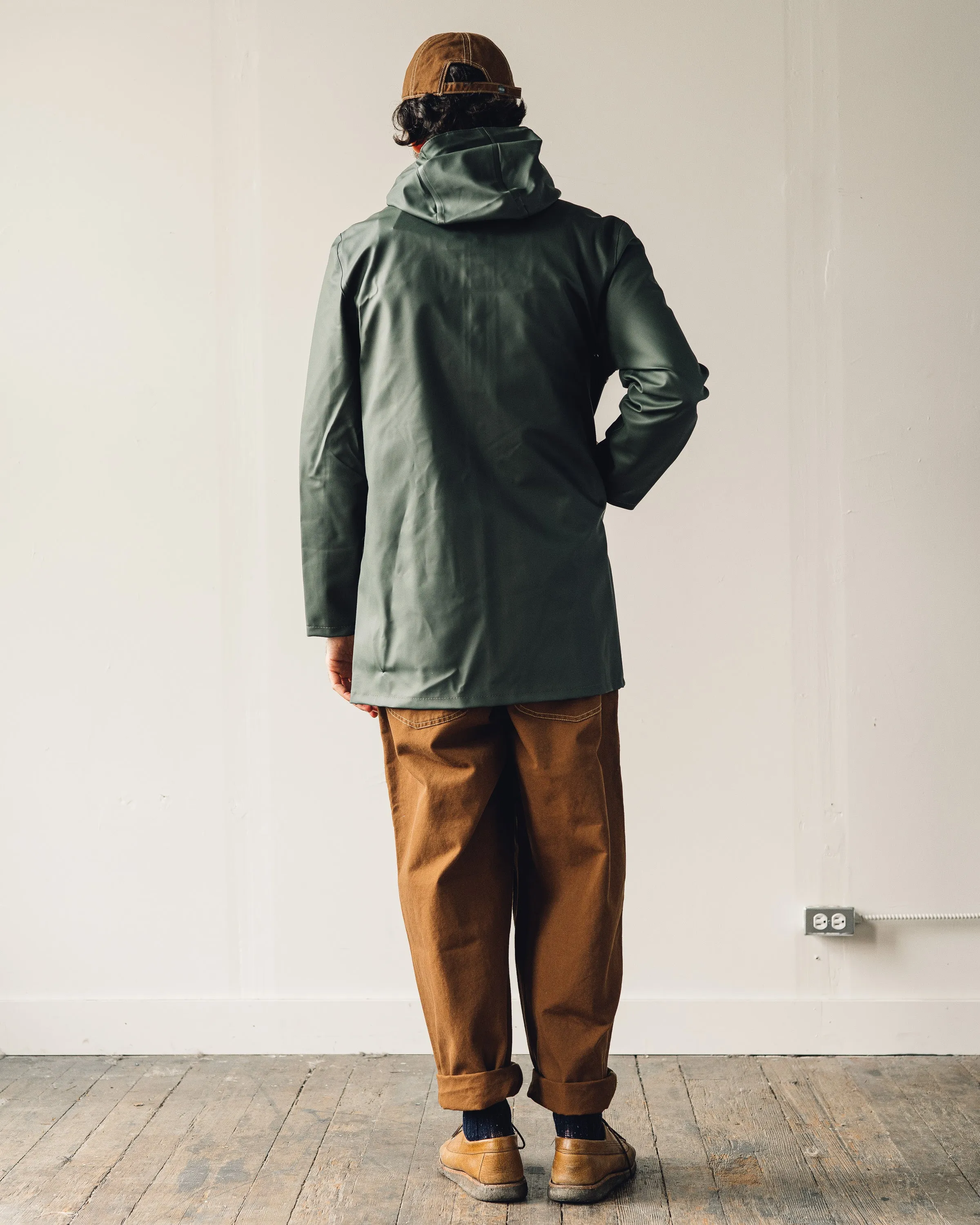 Stutterheim Stockholm Raincoat, Green