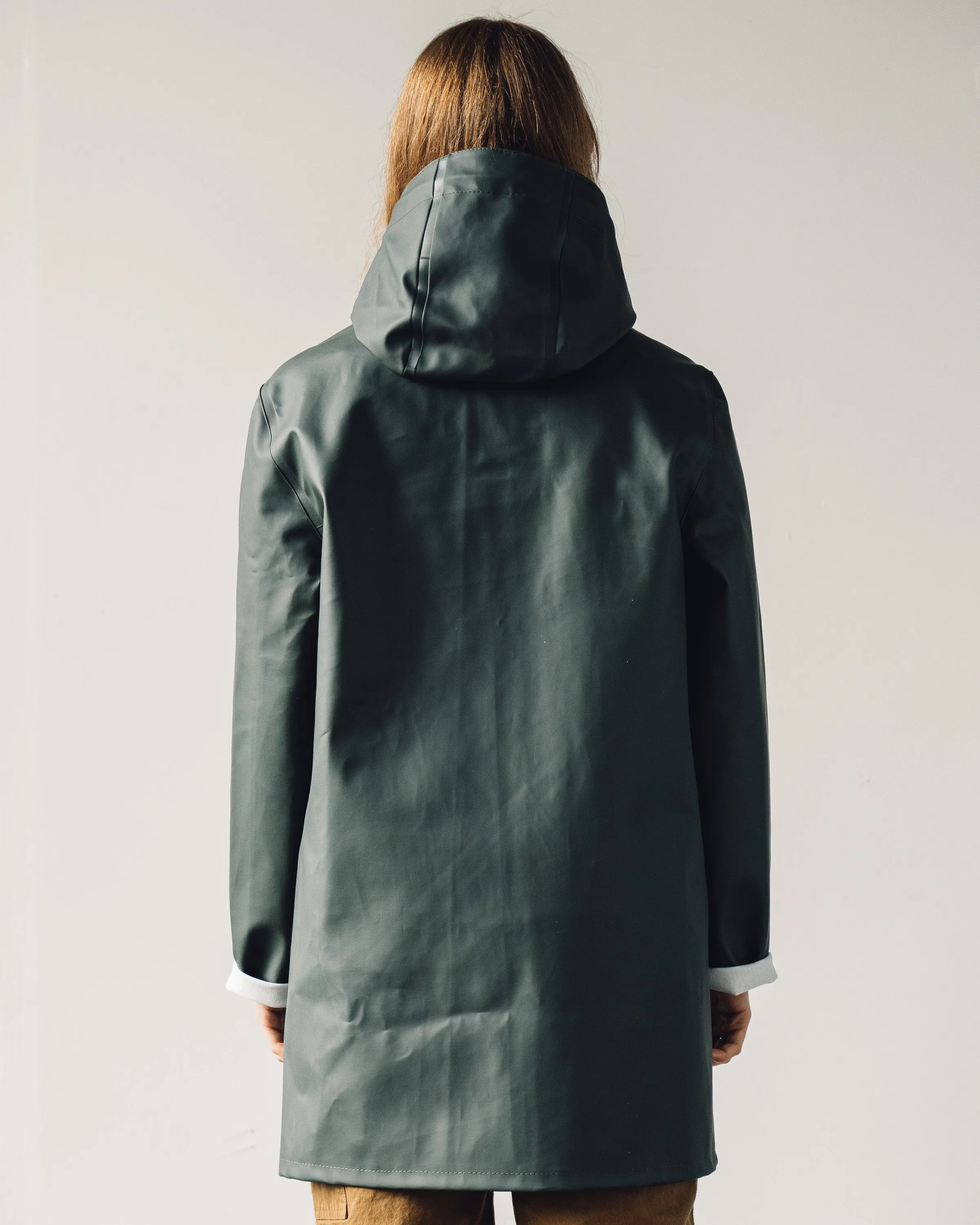 Stutterheim Stockholm Raincoat, Green