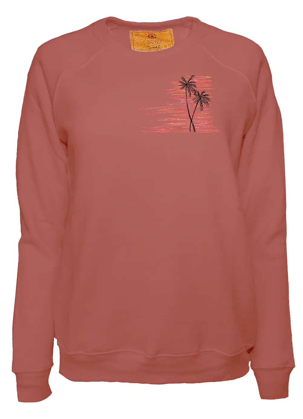 Sunset Palms Classic Crew Pullover