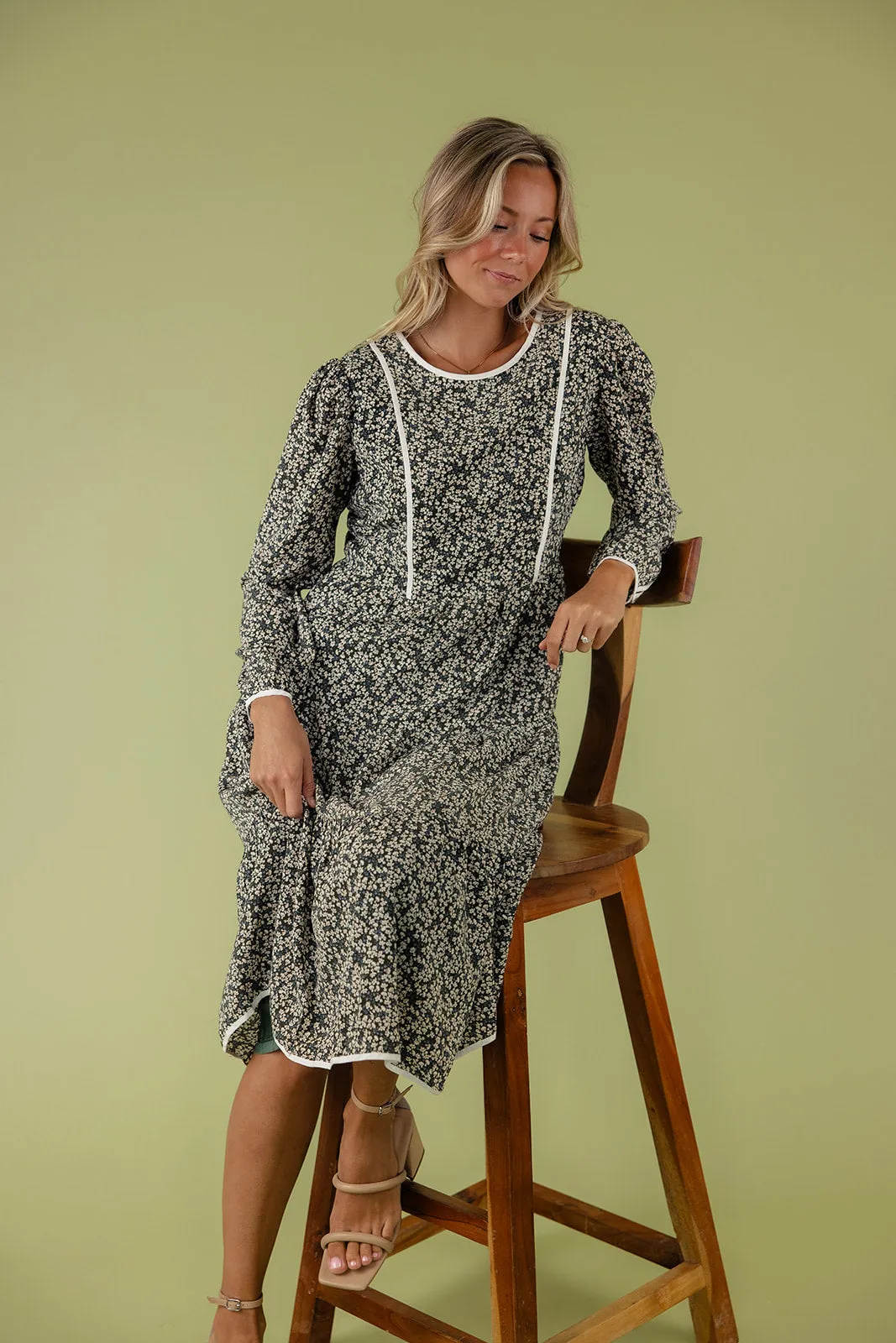 The Adeline Floral MOM Dress