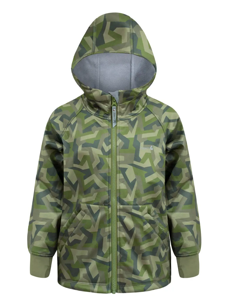 The All-Weather Fleece Hoodie - Geo Camo - KIDS