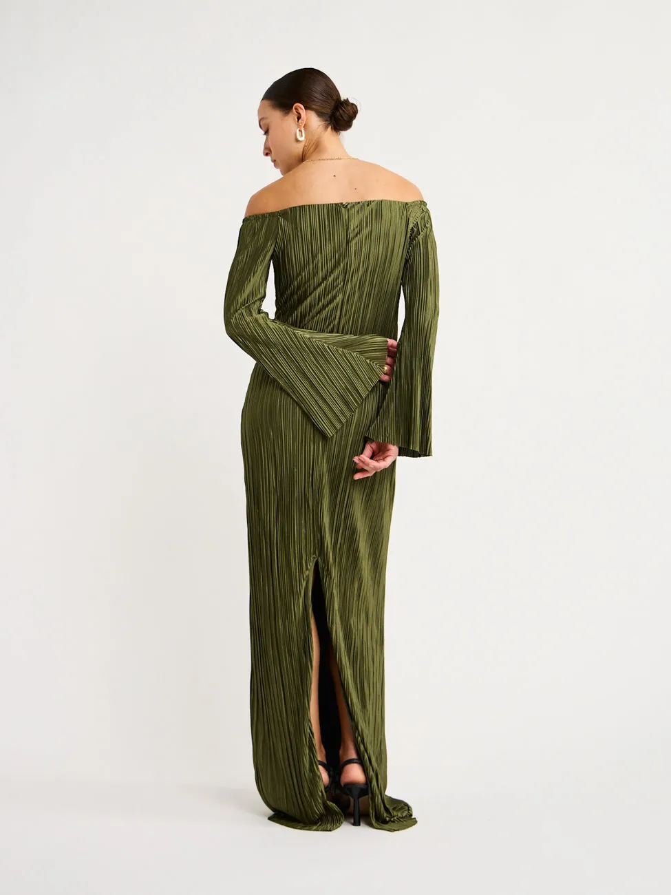 Tojha Carrie Dress in Khaki