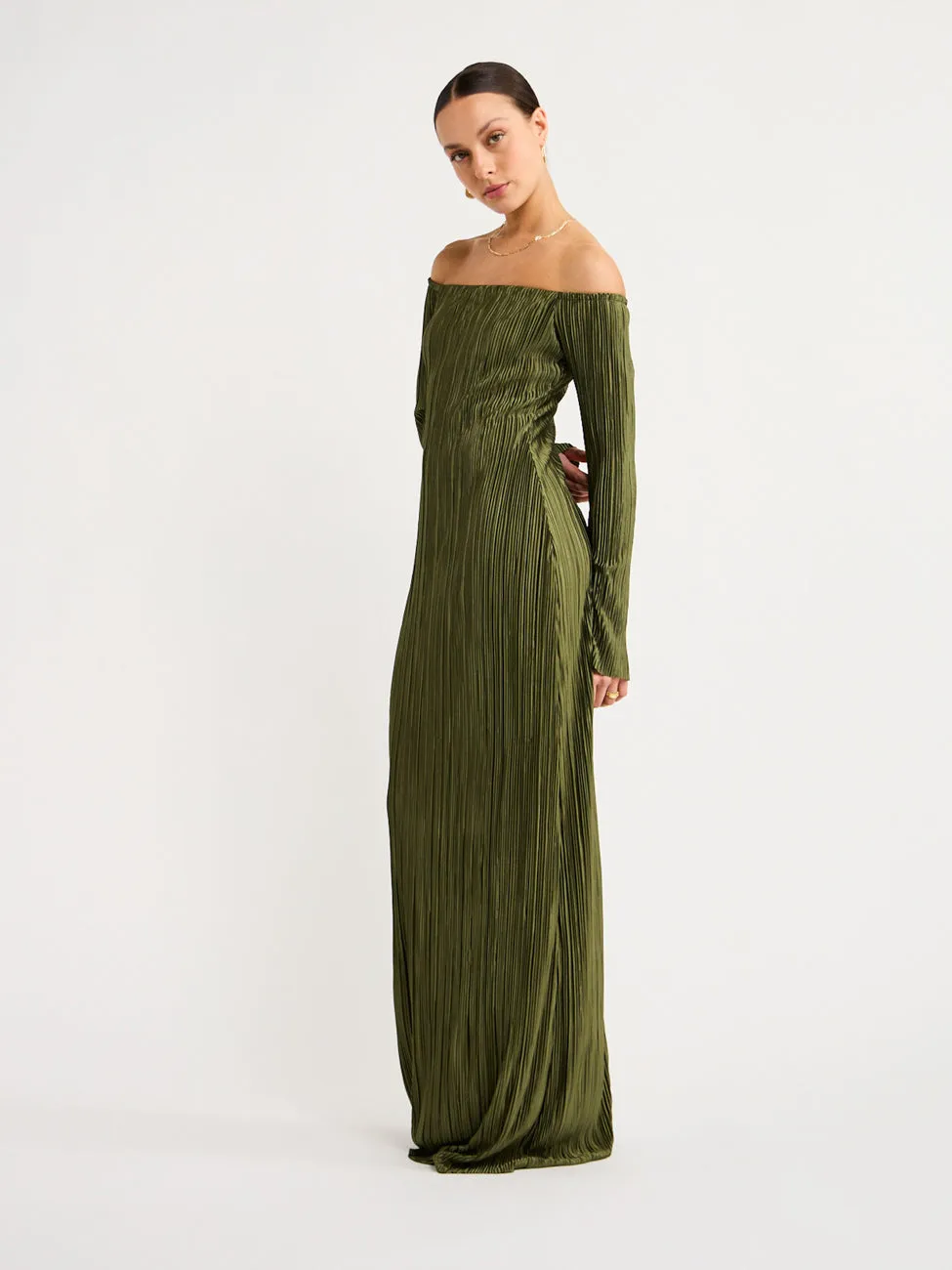 Tojha Carrie Dress in Khaki