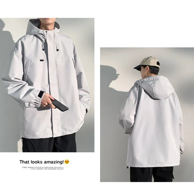 Trendy Raincoat Raincoat Hooded Jacket