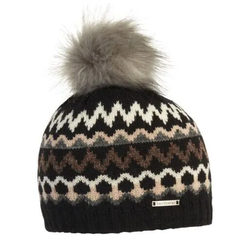 turtlefur | Keta Faux Fur Pom Beanie