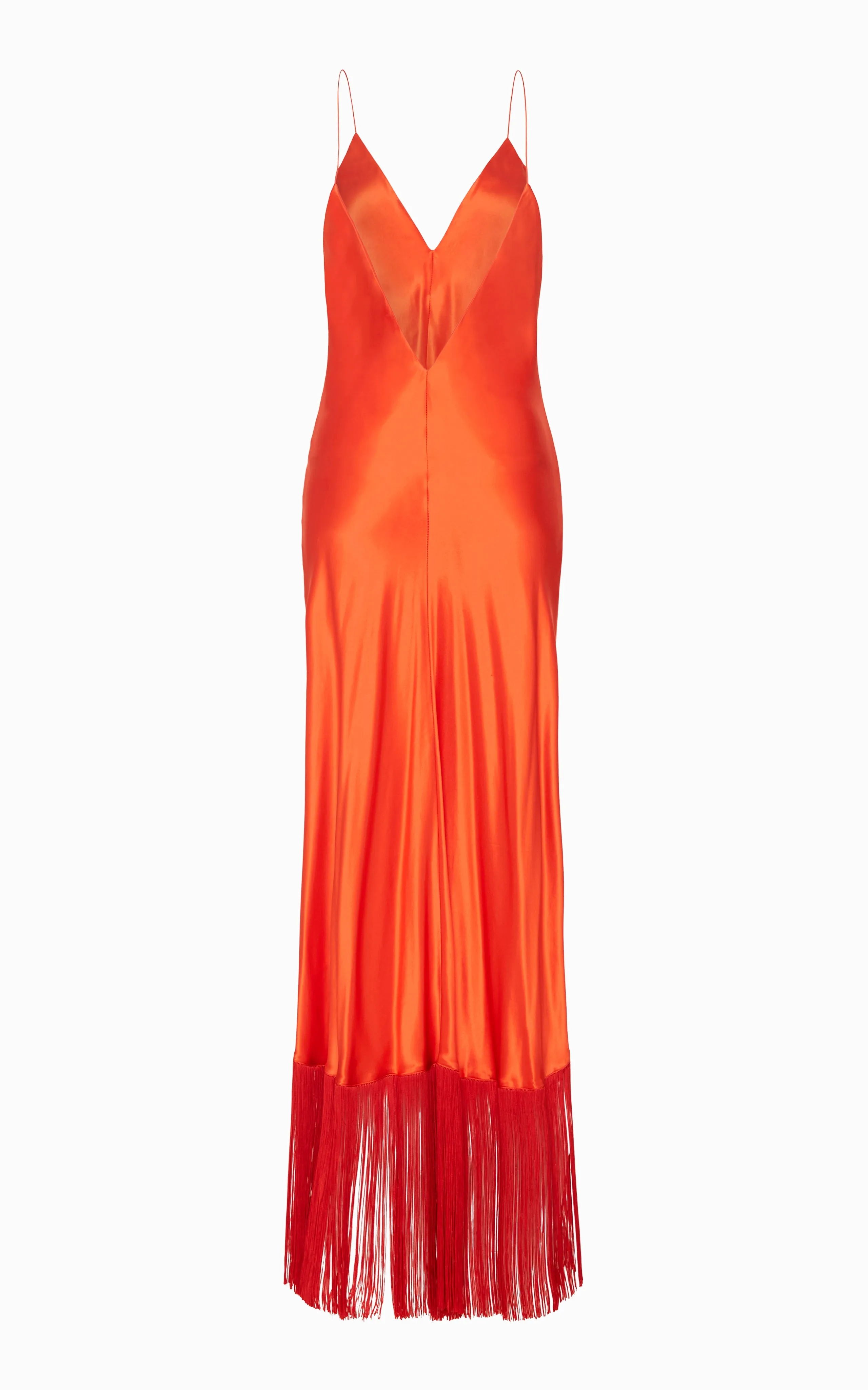 Urchin Fringed Slip Dress | Lobster