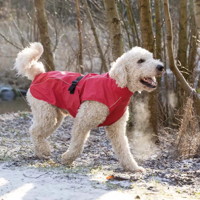 Vimy Raincoat - Red