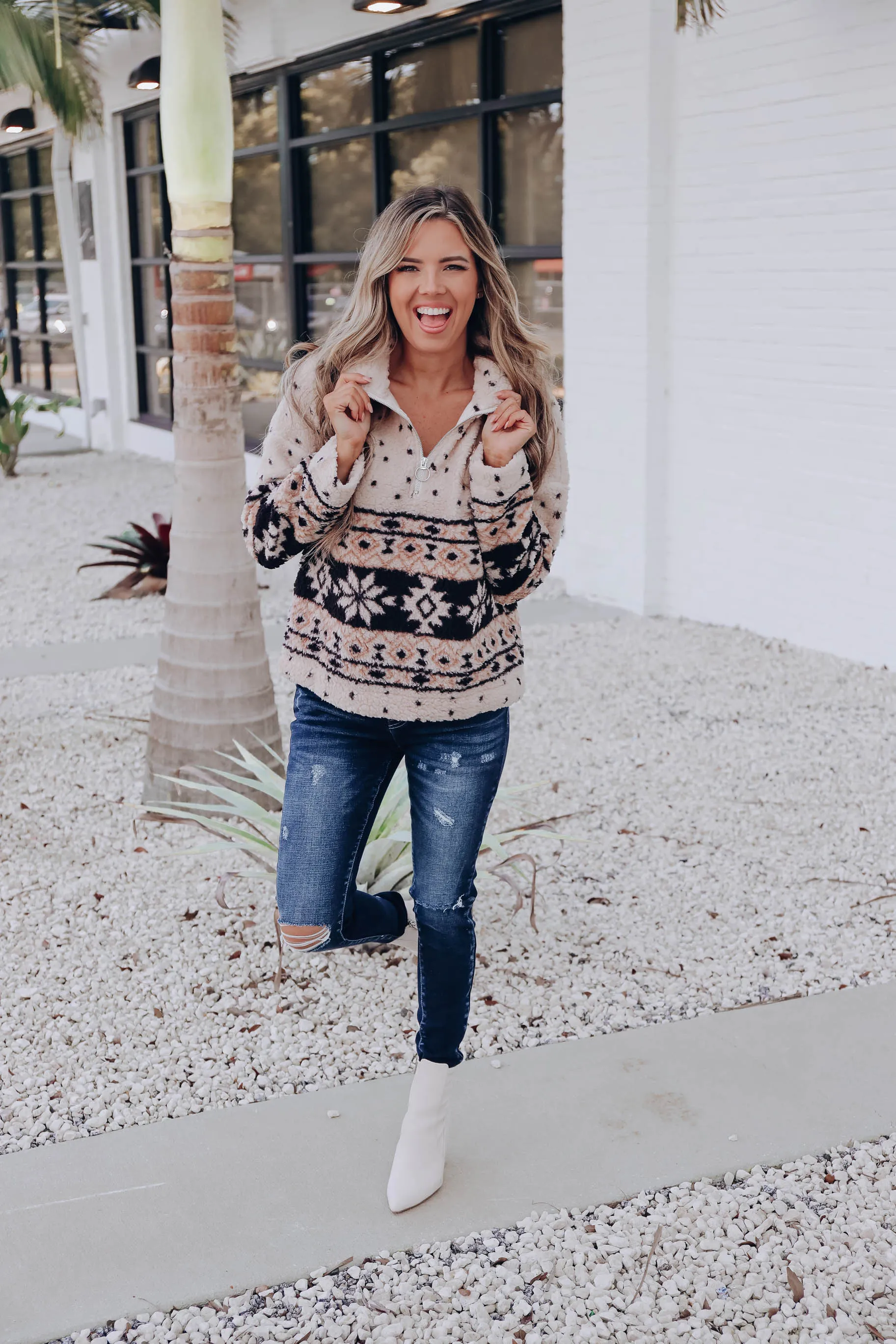 Winter Time Cozy Pullover