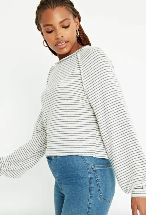 Wishing Stripe Cozy Top