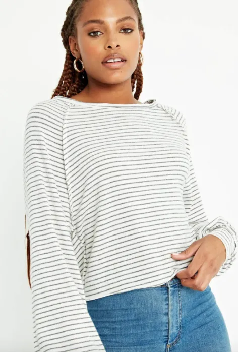 Wishing Stripe Cozy Top