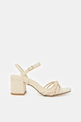 Women Beige Strappy Sandal