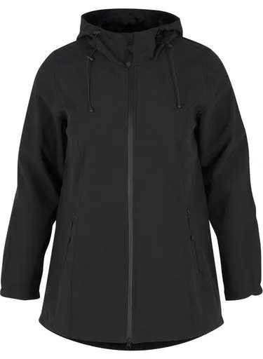 Zizzi Amy Jacket in Black